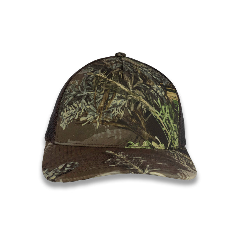 Richardson Five Panel Trucker - Realtree - Max-1 XT/Brown