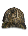 Richardson Five Panel Trucker - Mossy Oak - Habitat/Brown