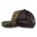 Richardson Five Panel Trucker - Mossy Oak - Habitat/Brown