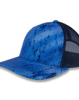 Richardson Five Panel Trucker - Realtree - Fishing LT Blue Navy
