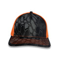 Richardson Five Panel Trucker - Kryptek - Typhon Neon Orange