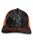 Richardson Five Panel Trucker - Kryptek - Typhon Neon Orange