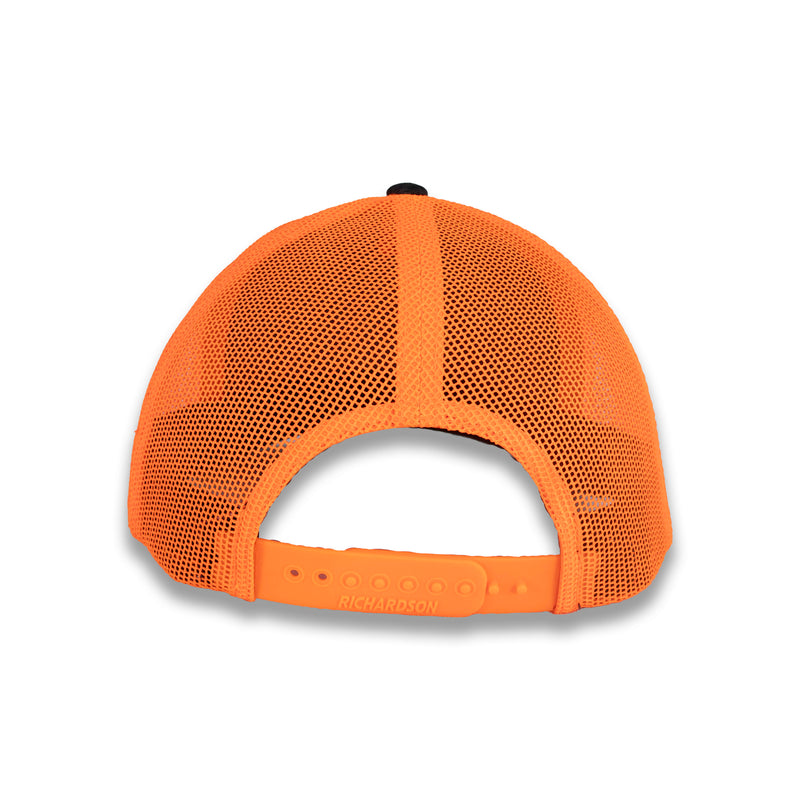 Richardson Five Panel Trucker - Kryptek - Typhon Neon Orange