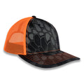 Richardson Five Panel Trucker - Kryptek - Typhon Neon Orange
