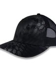 Richardson Five Panel Trucker - Kryptek - Typhon Black