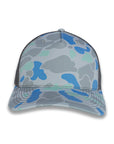 Richardson Five Panel Trucker - Duck - Saltwater Duck Camo Charcoal