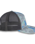 Richardson Five Panel Trucker - Duck - Saltwater Duck Camo Charcoal