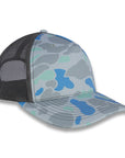Richardson Five Panel Trucker - Duck - Saltwater Duck Camo Charcoal