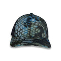 Richardson Five Panel Trucker - Kryptek - Neptune Black
