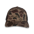 Richardson Five Panel Trucker - Duck - Bark Duck Camo Brown