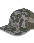 Richardson Five Panel Trucker - Duck - Marsh Duck Camo Loden