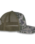 Richardson Five Panel Trucker - Duck - Marsh Duck Camo Loden