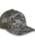 Richardson Five Panel Trucker - Duck - Marsh Duck Camo Loden