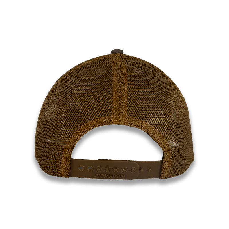 Richardson Five Panel Trucker - Kryptek - Highlander Buck