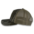Richardson Five Panel Trucker - Mossy Oak - Bottomland/Loden
