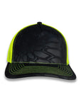 Richardson Five Panel Trucker - Kryptek - Typhon Neon Yellow