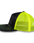 Richardson Five Panel Trucker - Kryptek - Typhon Neon Yellow