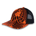 Richardson Five Panel Trucker - Kryptek - Inferno Black