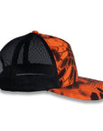 Richardson Five Panel Trucker - Kryptek - Inferno Black