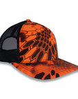 Richardson Five Panel Trucker - Kryptek - Inferno Black