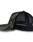 Richardson Five Panel Trucker - Realtree - Timber Black