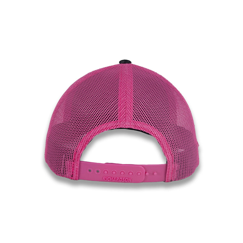 Richardson Five Panel Trucker - Kryptek - Typhon Neon Pink