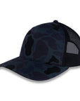 Richardson Five Panel Trucker - Duck - Admiral Duck Camo/Black