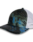 Richardson Five Panel Trucker - Kryptek - Neptune White