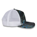 Richardson Five Panel Trucker - Kryptek - Neptune White