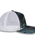 Richardson Five Panel Trucker - Kryptek - Neptune White