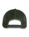 Yupoong Five-Panel Classic Mesh Trucker's Cap - Multicam Tropic/Green