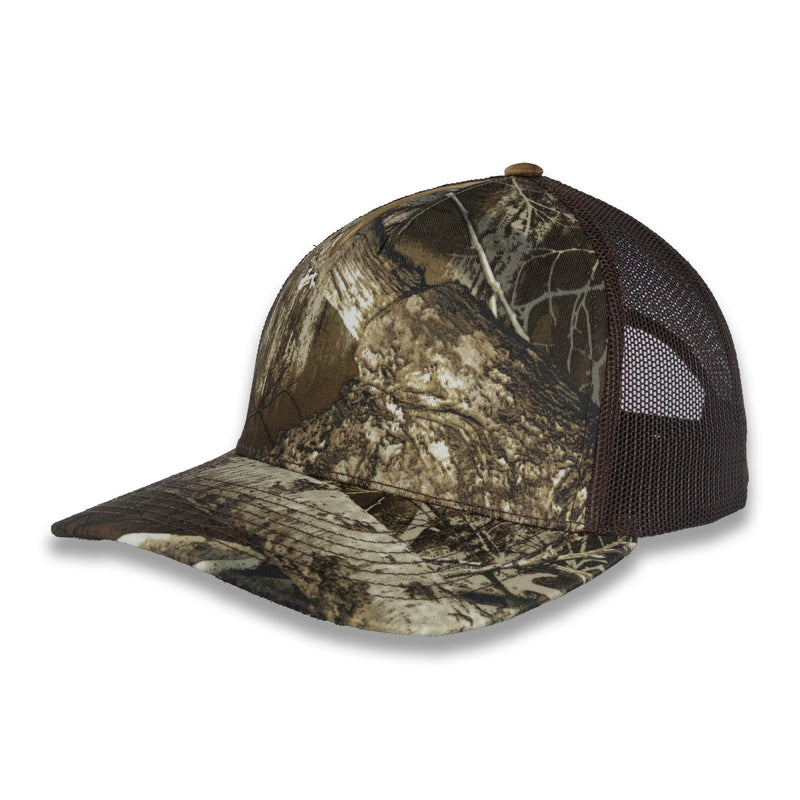 Richardson Five Panel Trucker - Realtree - Edge Brown