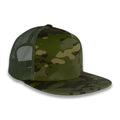Yupoong Five-Panel Classic Mesh Trucker's Cap - Multicam Tropic/Green
