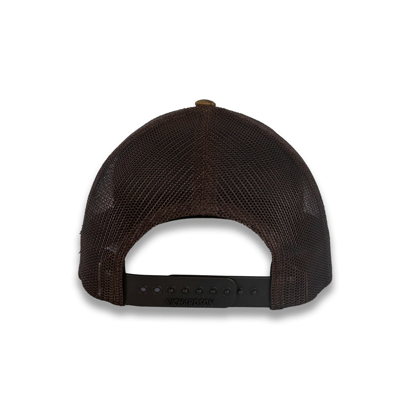 Richardson Five Panel Trucker - Realtree - Edge Brown