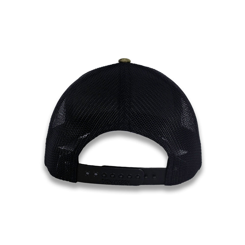 Richardson Five Panel Trucker - Realtree - Edge Black