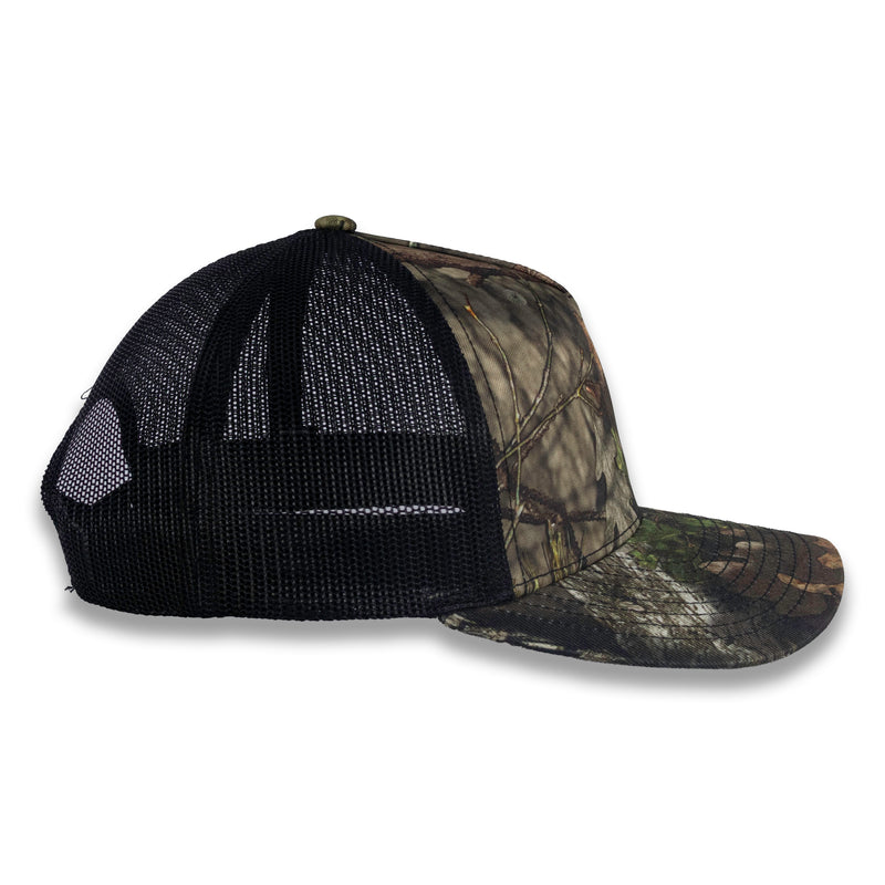 Richardson Five Panel Trucker - Realtree - Edge Black