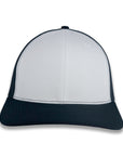 Richardson 112 Split Trucker - White/Navy
