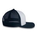 Richardson 112 Split Trucker - White/Navy