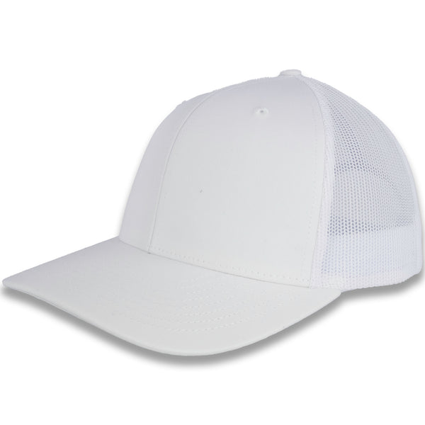 Richardson 112 Solid Trucker - White