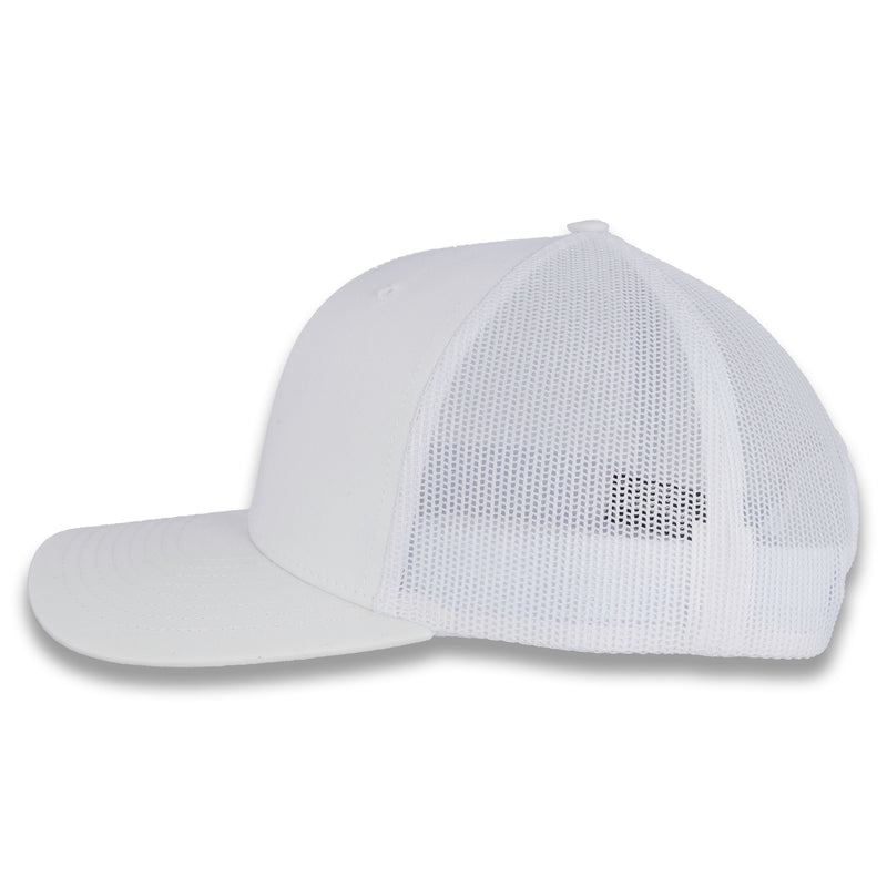 Richardson 112 Solid Trucker - White