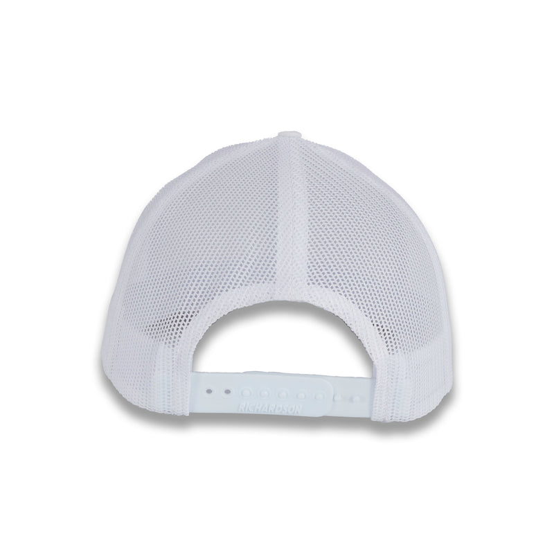 Richardson 112 Solid Trucker - White